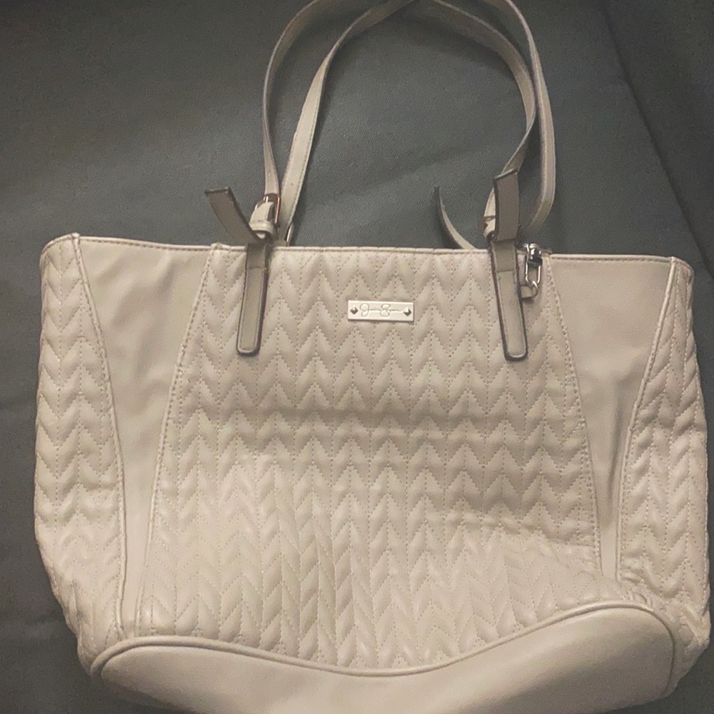 Grey/Cream Jessica Simpson over the shoulder bag!